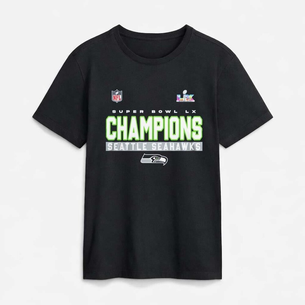 2026 Seattle Seahawks Super Bowl LX Champions shirt 240